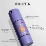 Eternal Protection Pair: Water Resistant SPF 50 Sun Defence Sunscreen + Anti Ageing Cream