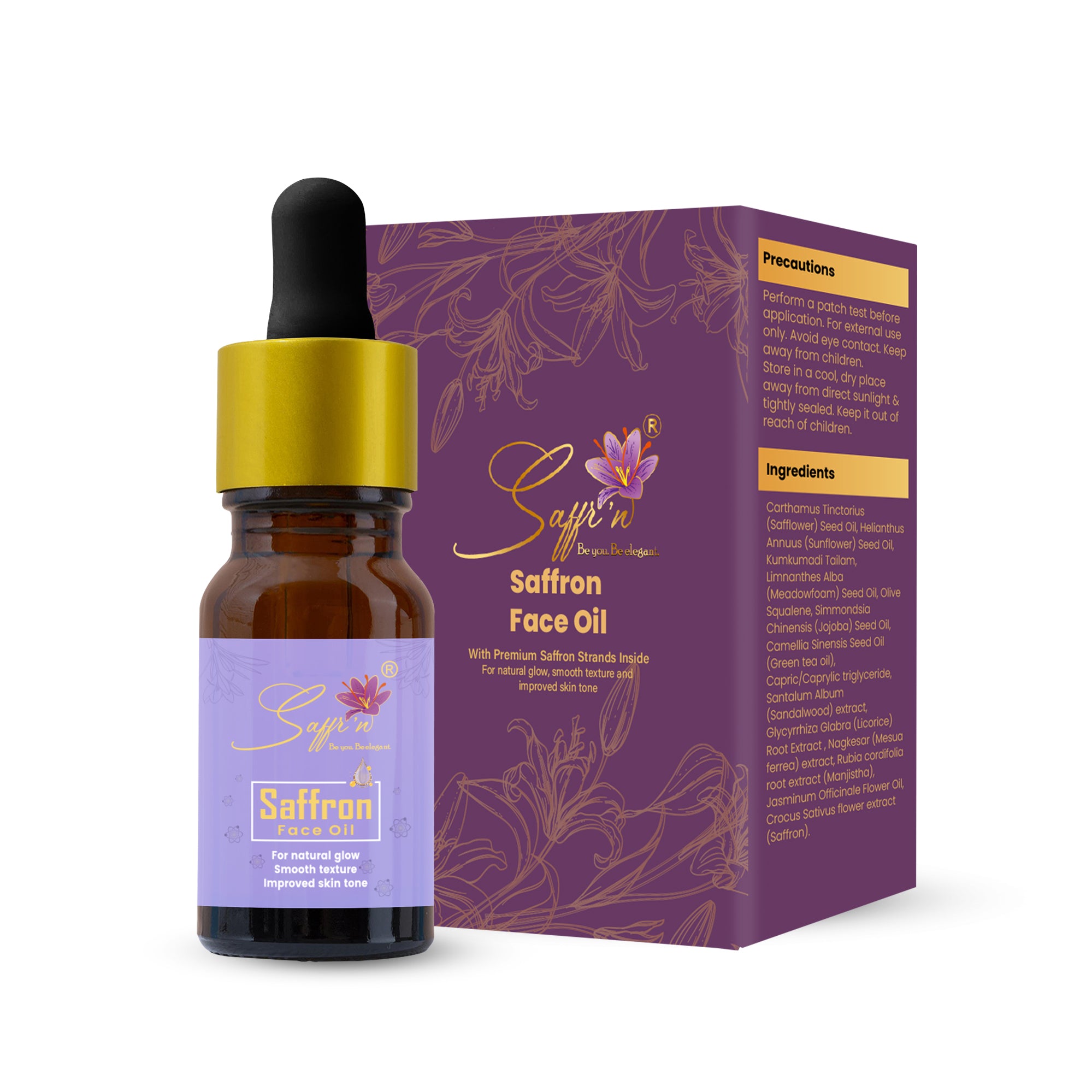 Saffr'n Saffron Face Oil