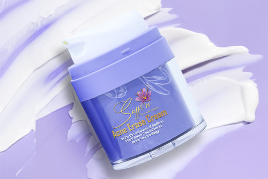 Embrace Clearer Skin with Saffr’n Acne Erase Cream: Your Day-to-Night Routine