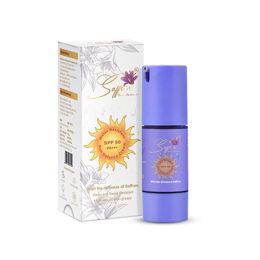 Glow & Protect Set: Luminous Hydration Face Serum+ Water Resistant SPF 50 Sun Defence Cream