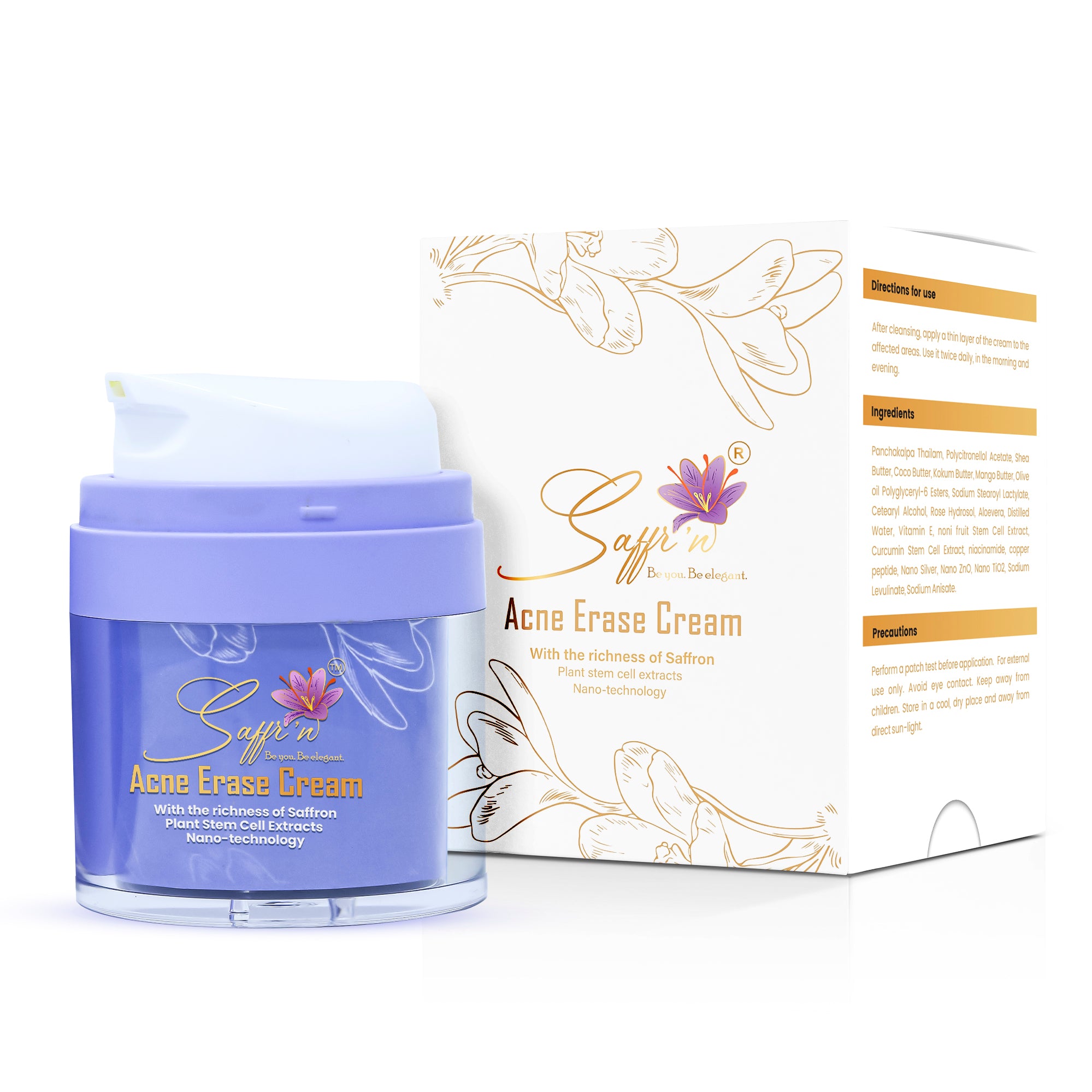 Saffr'n Acne Erase Cream